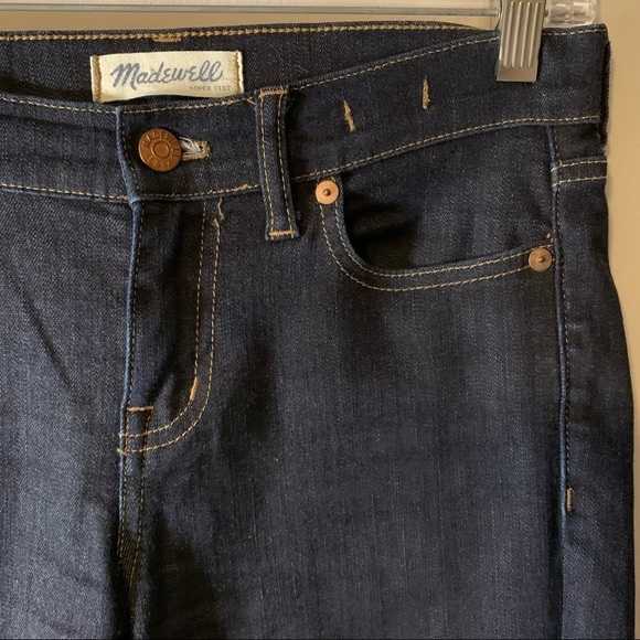 Women’s Madewell dark wash Alley straight leg jeans size 26 - Picture 6 of 8